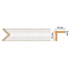 Цветной угол Decomaster 116-7D (30*30*2400)