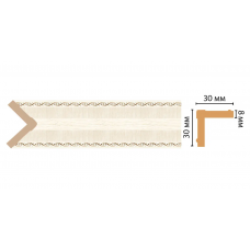 Цветной угол Decomaster 116-6 (30*30*2400)